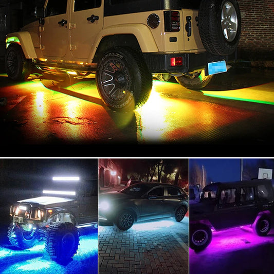LED RGB under-glow Kit for any car.