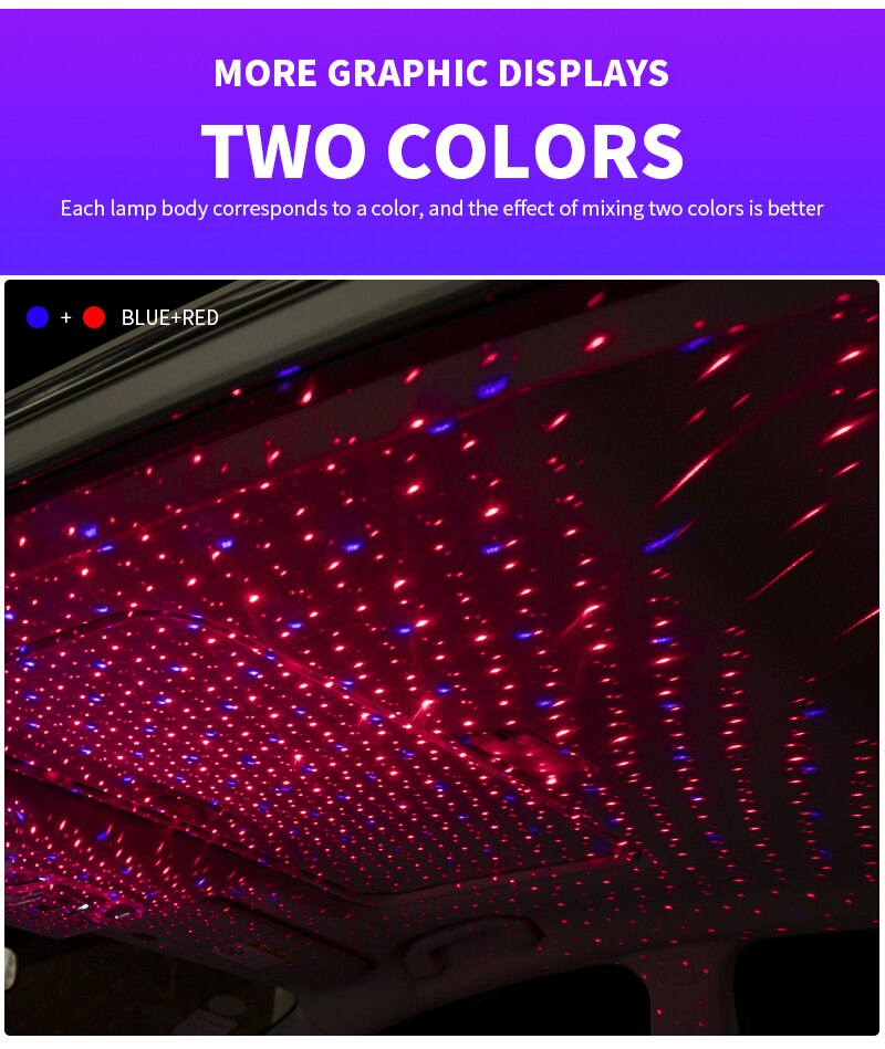 LED Galaxy Headliner