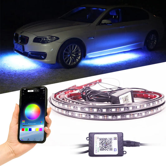 LED RGB under-glow Kit for any car.
