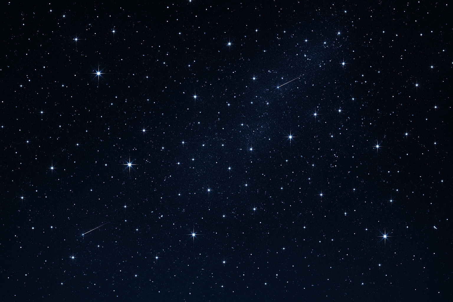 Less shooting stars more regular stars